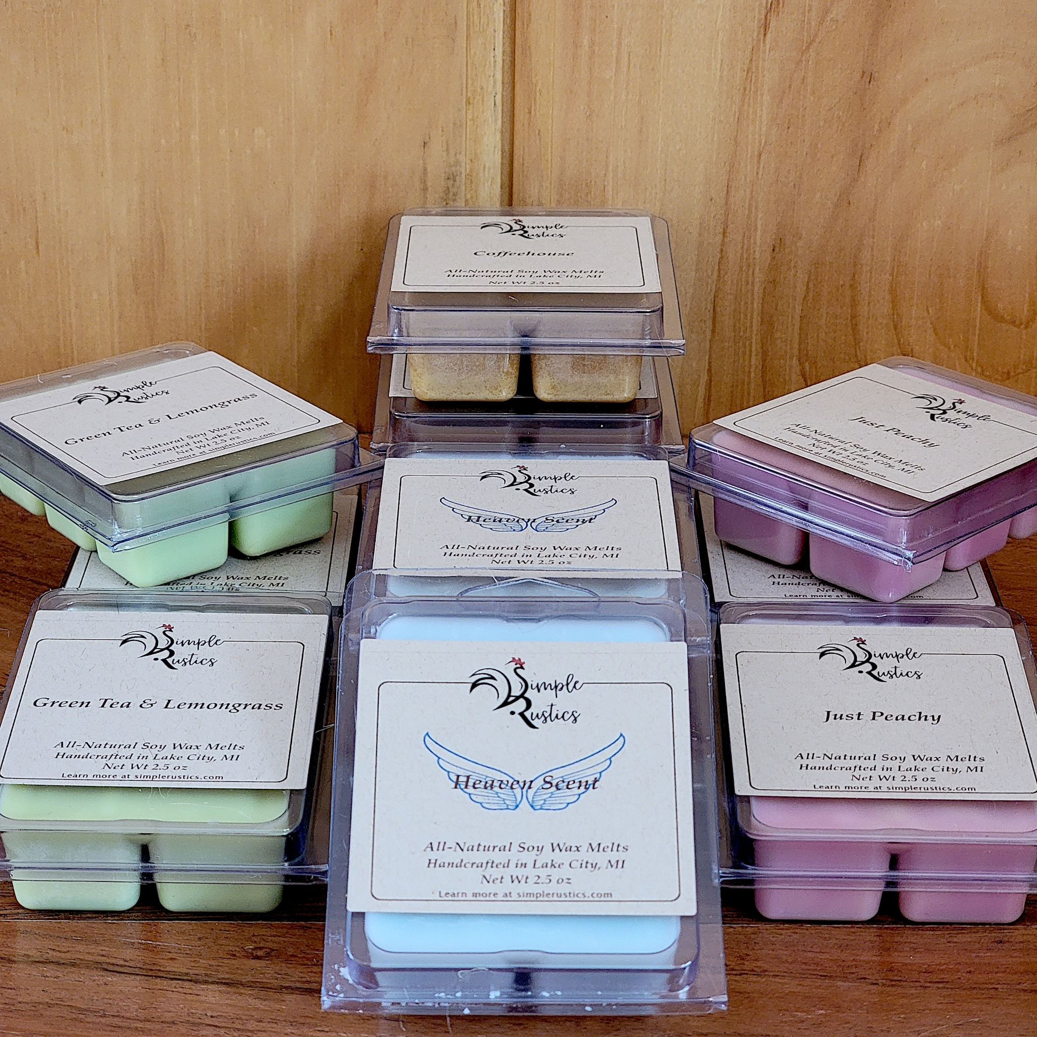 Clamshell Pack - Soy Wax Melts